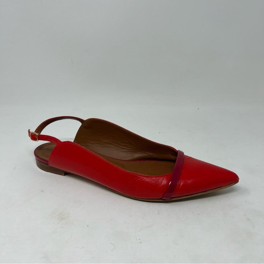 Malone Souliers X Ray Luwolt Marion Flat Slingback Sandal Size 40.5 or US 10.5